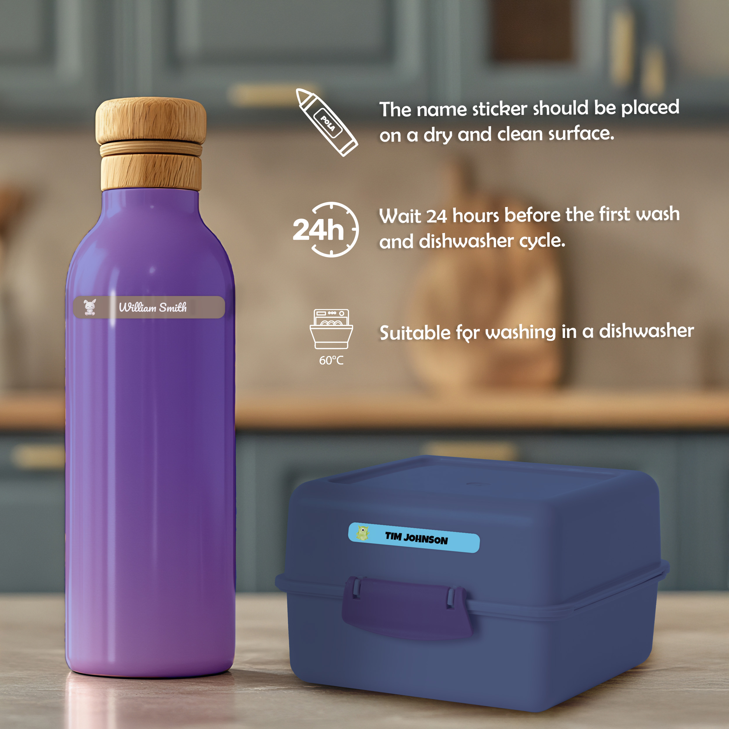 Name stickers – photo 4