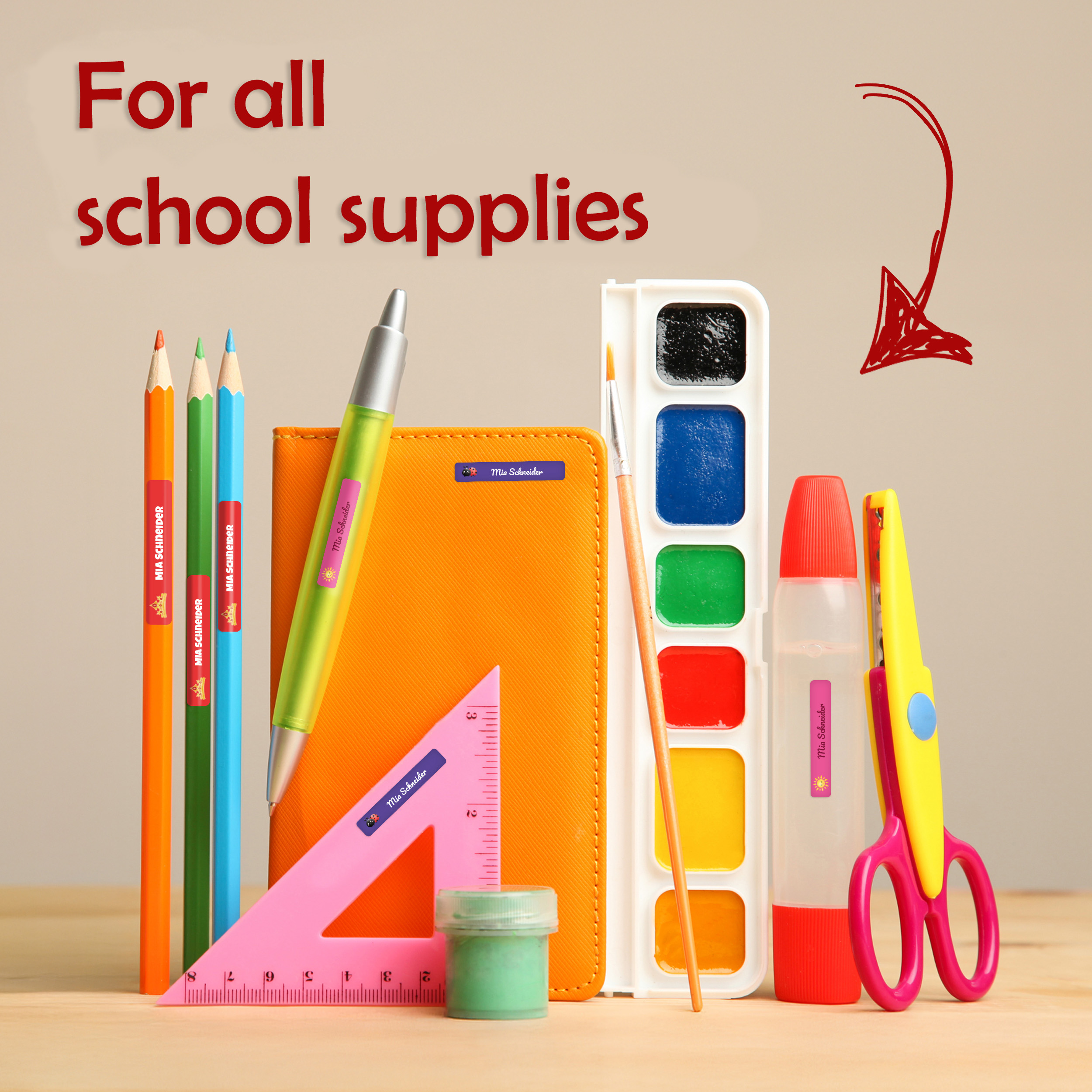 Name stickers – photo 5