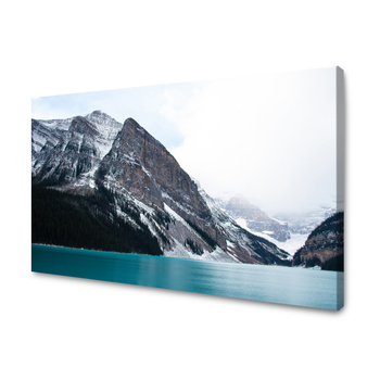 Canvas Print Nature Landscape Lake 40x30 cm
