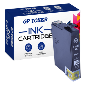 Ink cartridges for EPSON 502XL XP-5100 WF-2800 WF-2860 - GP-E502XL BK Black