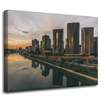 Canvas Print Architecture of Sao Paulo 40X30 cm