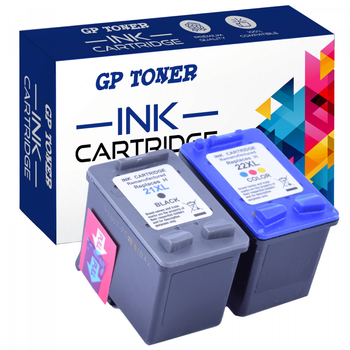 2x Compatible Ink HP 21XL+22XL PSC 1410, 1417 D1460, F4180, F2180, F2280, 4355 2-pack KIT GP-H21XL+H22XL