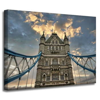 Canvas Print Architecture England Bridge 40x30 cm