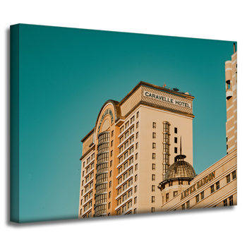 Canvas Print Architecture Hotel 40x30 cm