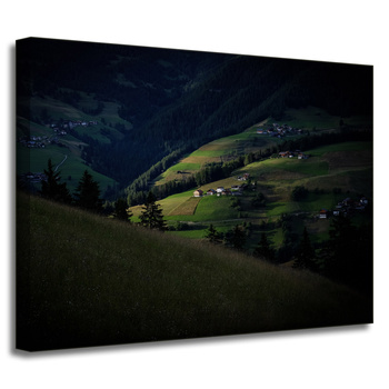 Canvas Print Nature Mountain Upland 40x30 cm