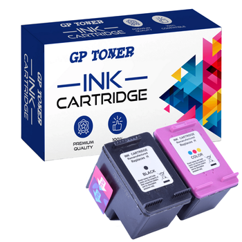 2x Ink Cartridges for HP DeskJet 2010 Ink Advantage DeskJet 2060 Ink Advantage - GP-H704BK+C - Kit