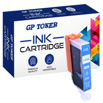 Ink cartridge for Canon C521XL C GP Pixma IP3600 4600 MX860 MP540 980
