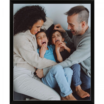 Photo frame 40x50 cm black - photo frame