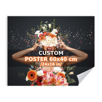 Your photo on the poster creator 60x40 cm
