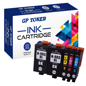 5x Ink cartridge for HP 903 XL Officejet 6900 6950 6960 6970 - GP-H903XL CMYKK - Set