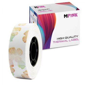 Thermal tape label paper MP-RL-15*50*150PT-SF Summer Flowers
