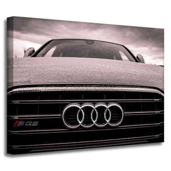 Canvas Print Youth Car Audi 40x30 cm