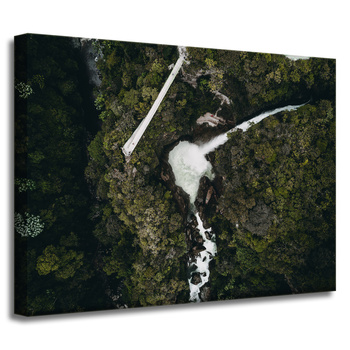 Canvas Print Nature Bird's eye view 40x30 cm