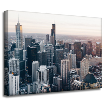Canvas Print Chicago Architecture 40x30 cm