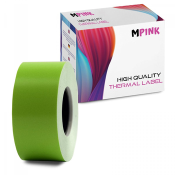 Thermal label paper tape MP-RL-15*4M-RG Fresh Green