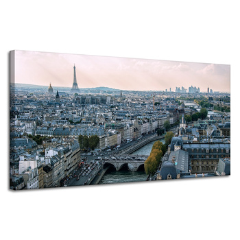 Canvas Print Architecture Paris 120X60 cm