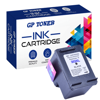 Compatible Ink Cartridge for HP 302XL DeskJet 1110 2130 3630 4520 3830 - GP-H302XLBK Black