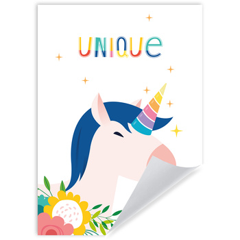 Children's Unicorn Poster 50X70 cm