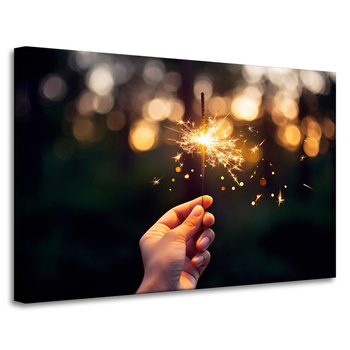 Canvas print Youth Cold Sparklers 90x60