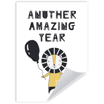 Another amazing year Birthday Poster 21X29.7 cm
