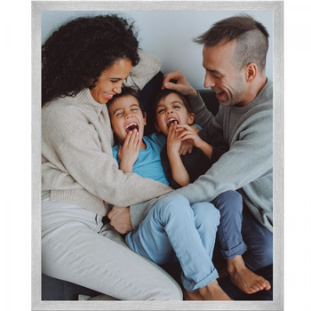 Photo frame 40x50 cm silver - photo frame