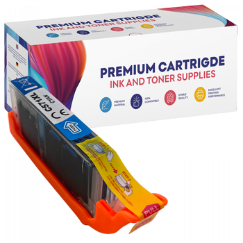 Compatible Ink Cartridge Canon CLI-571XL MG5750, MG6850, MG7750 - GP-C571XLC Cyan PREMIUM