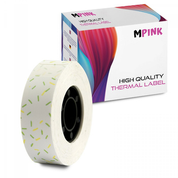 Thermal Tape Label Paper MP-RL-15*50*150PT-DC Duotone Sprinkles