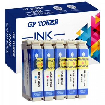 Replacement Ink for Epson T1281 T1282 T1283 T1284 Epson Stylus Office BX 305 F 305 FW 305 FW Plus Epson Stylus S 22 SX 125 SX 130 GP-E1285CMYKK