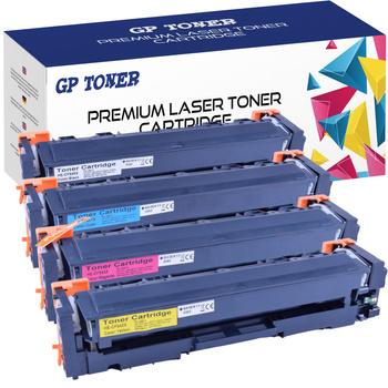 4x Toner cartridge for HP LaserJet Pro M252dw M280nw M277 GP-H404X/CF544X CMYK Printer