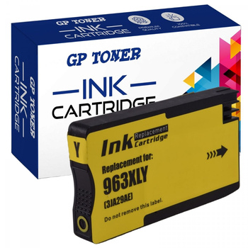 Ink cartridge for HP 963 XL OfficeJet Pro 9010 9013 9014 9015 9016 9019 9020 9022 9023 9025 - GP-H963XL Y