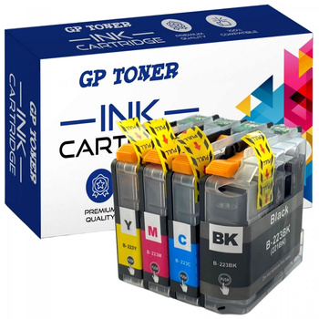 4x Compatible Ink Cartridge Brother LC223 Brother DCP-J4120dw MFC-J4420dw J4620dw J5620dw - GP-B223CMYK XL KIT