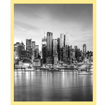 Photo frame 24x30 cm yellow - photo frame