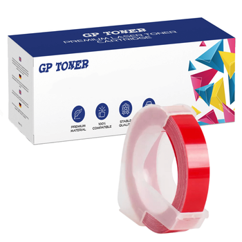 DYMO Tape 9mm 3m Red S0898150 - GP-D5238-02 - Red