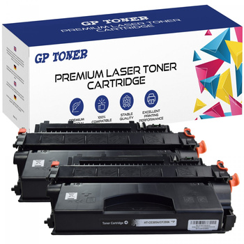 2x Replacement Toner Cartridge for HP CE505A/CF280A HP Laserjet Pro P2030 Series P2033 P2033N P2034 P2034n GP-H505A/280A x2 SET
