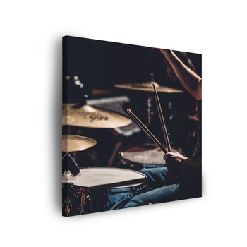 Canvas Print Music Percussion Drums 90x90