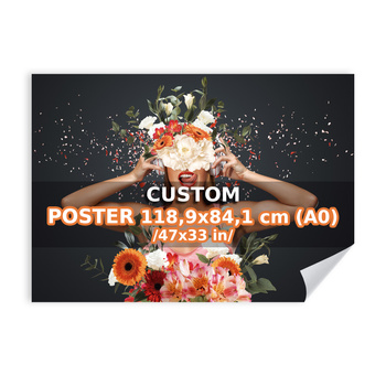 Your photo on Poster Creator A0 Horizontal