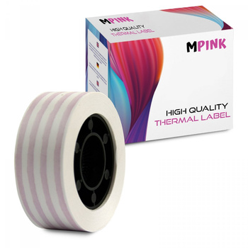 Thermal tape label paper MP-RL-15*4M-PO Pink Border
