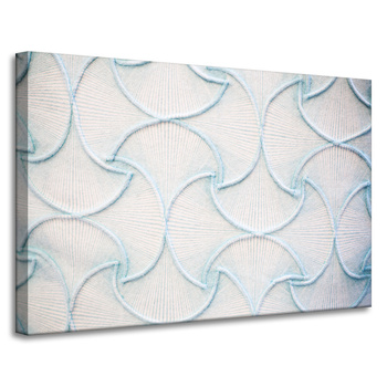 Canvas Print Abstract Embroidery Structure 90x60