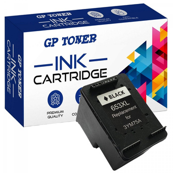 Ink cartridge for HP DeskJet Plus Ink Advantage 6000 6075 6400 6475 GP-H653XL BK