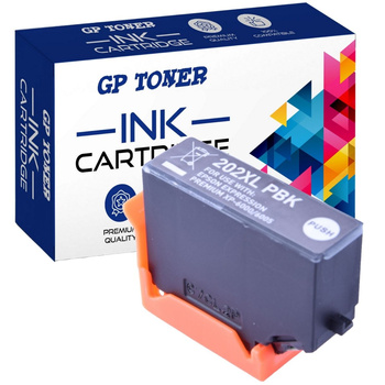 Ink cartridges for Epson 202XL Expression Premium XP-6000 XP-6005 XP-6100 - GP-E202PBK - Photo Black