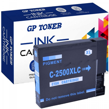 Replacement ink for Canon PGI-2500XLC Maxify iB4000 iB4050 iB4150 MB5000 MB5155 MB5350 MG5450- GP-C2500XL C