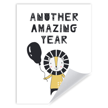 Another amazing year Birthday Poster 30X40 cm