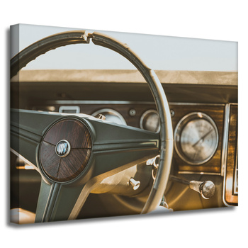 Canvas Print Vintage Vintage Car 40x30 cm