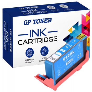 Ink cartridge for HP 912 XL OFFICEJET PRO 8010 8013 8020 8023 8024 - GP-H912XL C