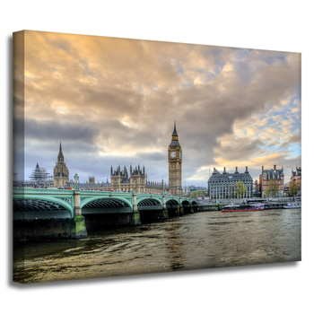 Canvas Print Architecture London Big Ben 40X30 cm