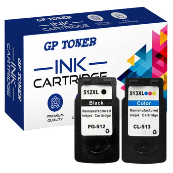 Ink set for Canon C512+C513 CMYK GP-C512XL+C513XL