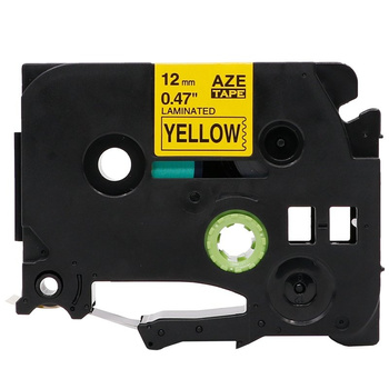 Replacement tape for Brother TZ-631 Black on yellow