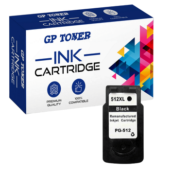 Compatible Ink Cartridge Canon MP240, MP250, MP260, MP270, MP280, MP480, iP2700, MX350, MX420 - GP-C512BK Black