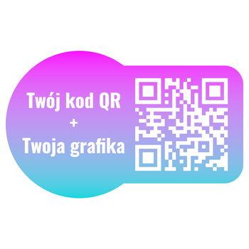 STICKERS with LOGO QR code printed Waterproof Text Photo 76x150 mm