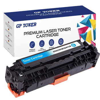 TONER FOR HP CC531 CE411 CF381 CP2020 CP2025 CM2320 - CC530A GP-H531A/411X/381X